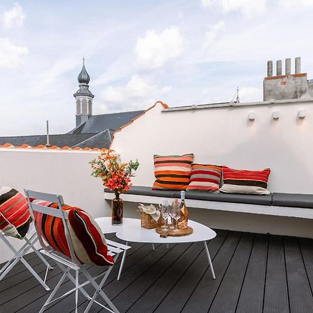 Duplex-Apartment With Terrace On Top Location In ヘント エクステリア 写真
