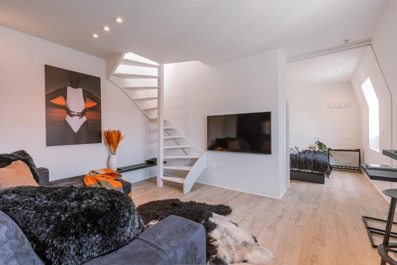 Duplex-Apartment With Terrace On Top Location In ヘント エクステリア 写真