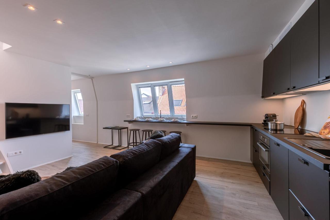 Duplex-Apartment With Terrace On Top Location In ヘント エクステリア 写真