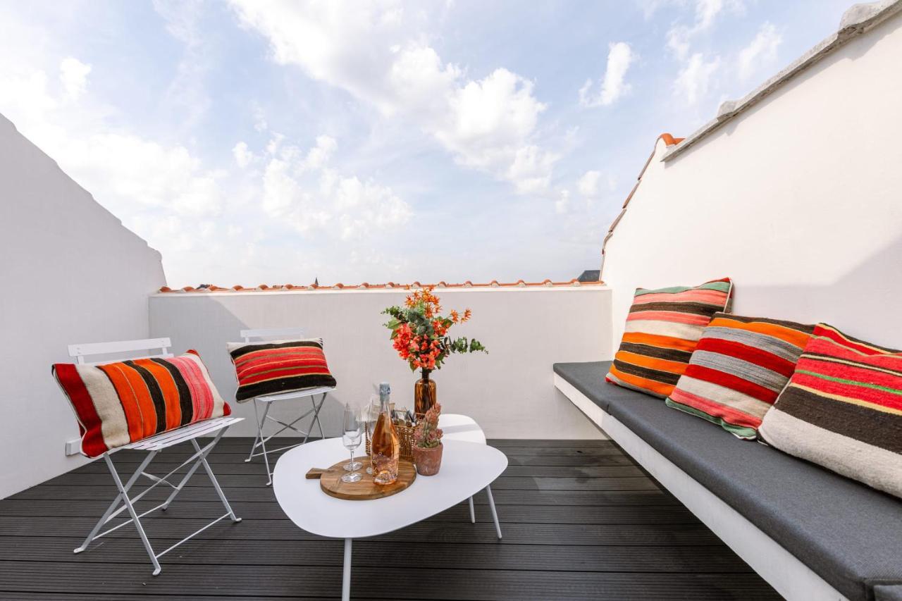 Duplex-Apartment With Terrace On Top Location In ヘント エクステリア 写真